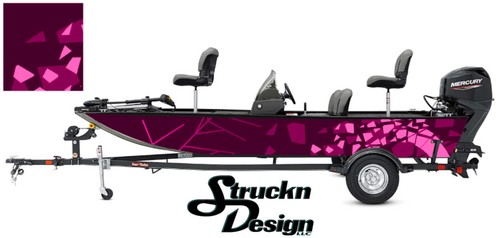 Graphic pontoon pink - pontoon, wrap