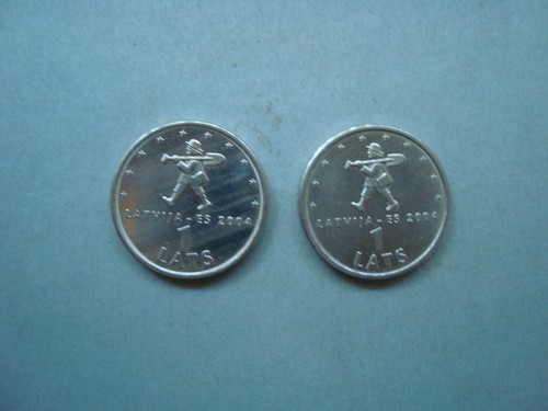 Latvia lettland lats 2004 - 1,