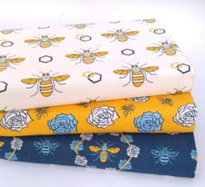 Bees fabric 100 quality craft - bees,