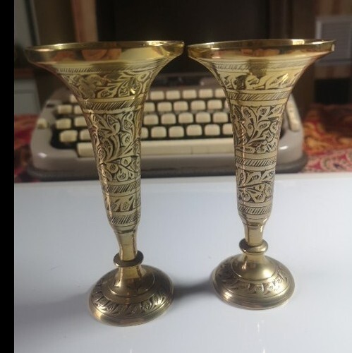 Two vintage indian benares - two, 'benares'