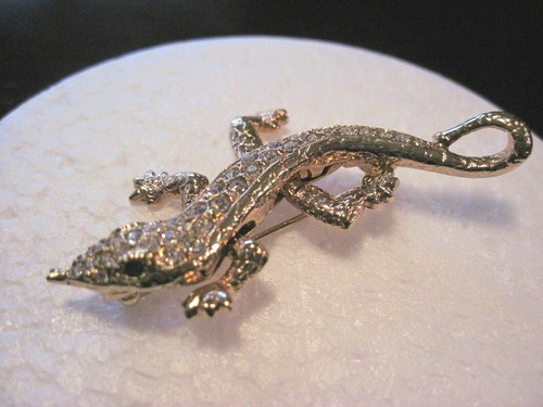 Swarovski swan signed - signed, crystal