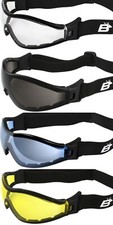 Birdz Boogie Freefall Skydiving Paragliding Parachute Para Sport Goggles + Pouch