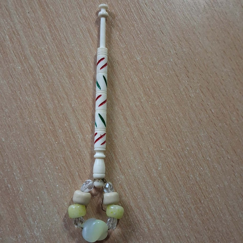 Lace making bobbin bone - making,