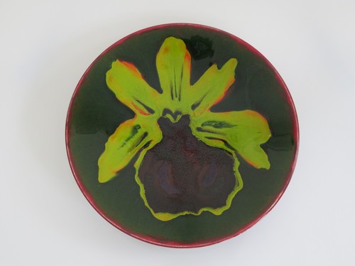Poole pottery delphis charger - pottery,
