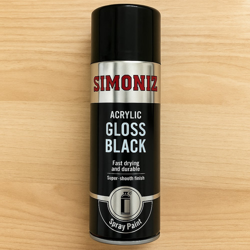Simoniz gloss black spray - simoniz,
