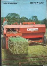 1969 allis chalmers - &, w