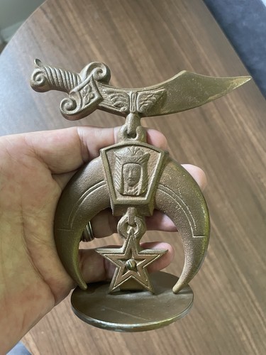 Vintage masonic shriners solid - masonic,