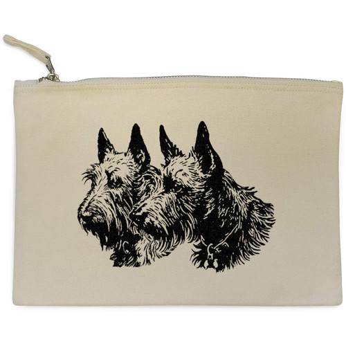 Scottish terrier couple - terrier, couple'
