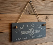Cead Mile Failte Irish Welcome