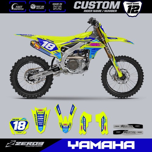 Yamaha motocross graphics - motocross,