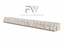 6” X 6ft Rock faced Concrete