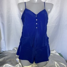 St Michael M & S Blue Camisole