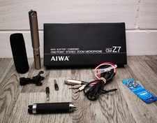 Aiwa One Point Stereo Zoom Microphone - Grey - Unit Only (CM-Z7)