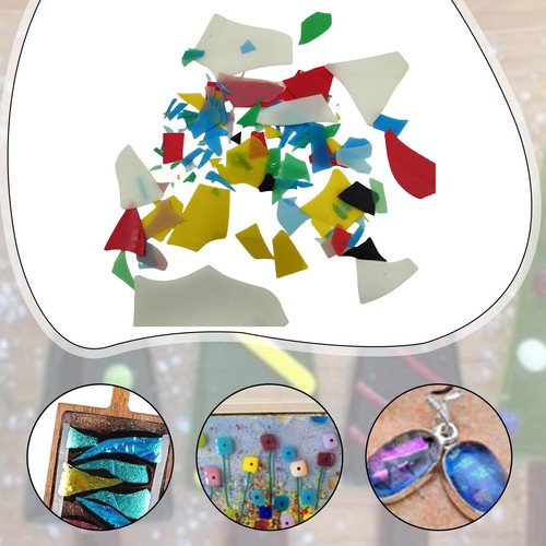 Fusible glass diy colorful - glass,