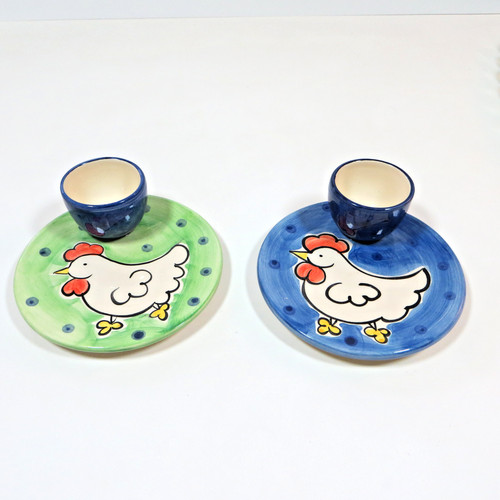 Pair chicken design egg - pair,