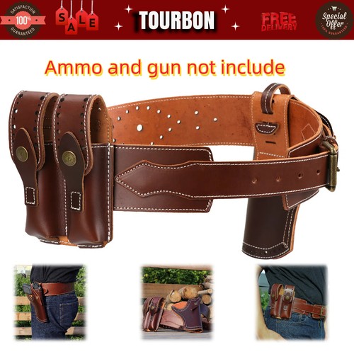 Tourbon leather western - tourbon,