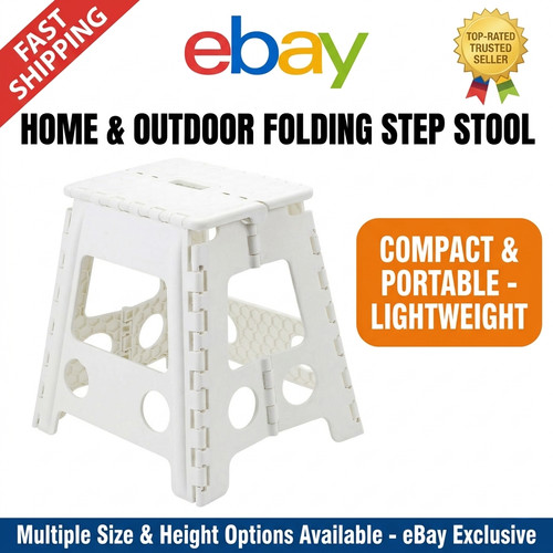 Folding step stool - folding,