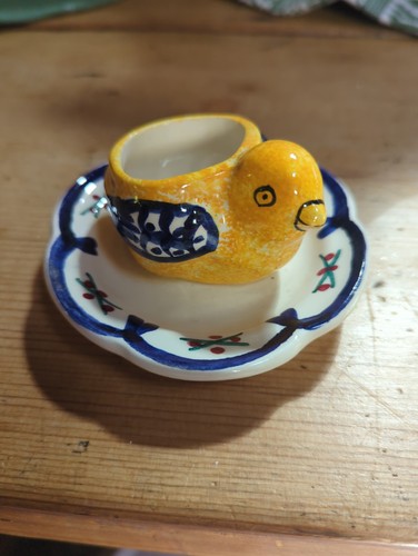 French quimper earthenware - french, egg