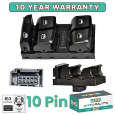 MASTER WINDOW CONTROL SWITCH BUTTONS DRIVER SIDE FOR AUDI A4 B8 A5 Q5 8K0959851D