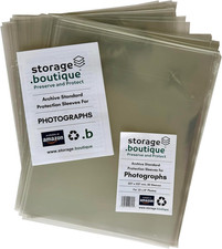 Photograph Protection Sleeves