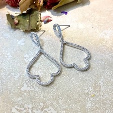 Unique safety pin stud earring