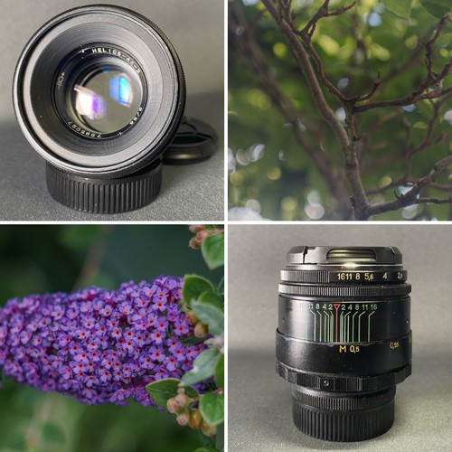 Zenit helios 58mm f2 - 44-2, m42