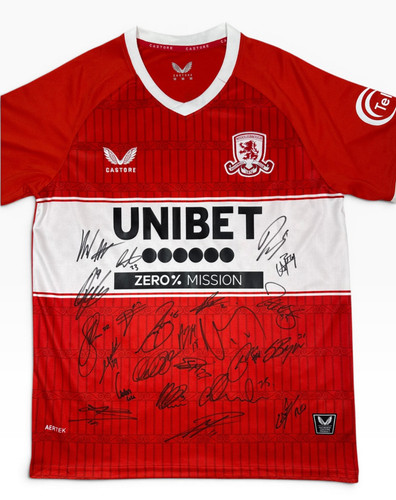 Signed middlesbrough shirt - middlesbrough,