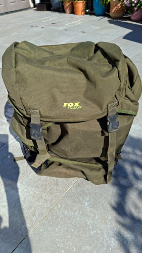 Fox 60l green hiking rucksack - green,