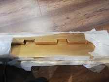 Spare parts for rococo single antique French bed, gold sides