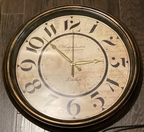 Westminster wall clock - 16",
