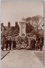 KINGS HEATH Birmingham Tramways Dept War Memorial RP Postcard Unused