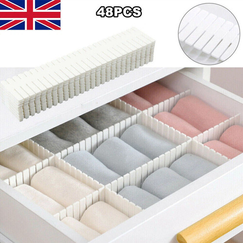48x adjustable drawer dividers - drawer,