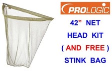 PROLOGIC CRUZADE 42" NET HEAD KIT+FREE STINK NET BAG FOR LANDING CARP & BARBEL