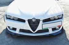 SPOILER BLADE UNDER BUMPER✨ALFA ROMEO 147 156 159✨FRONT LIP GLOSS BLACK ABS