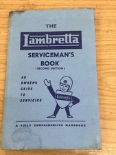 LAMBRETTA SERVICEMAN'S BOOK