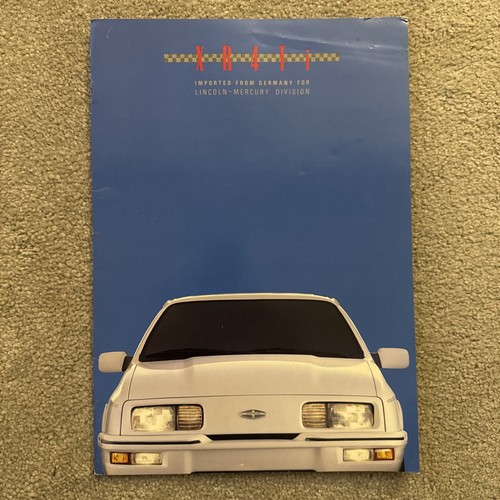 1988 merkur xr4ti usa market - 1988,