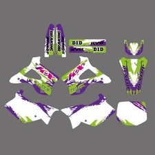 Graphics Decals Stickers Kit For Kawasaki KX125 KX250 1994 1995 1996 1997 1998