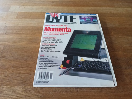 Byte computer magazine 1990 - computer,