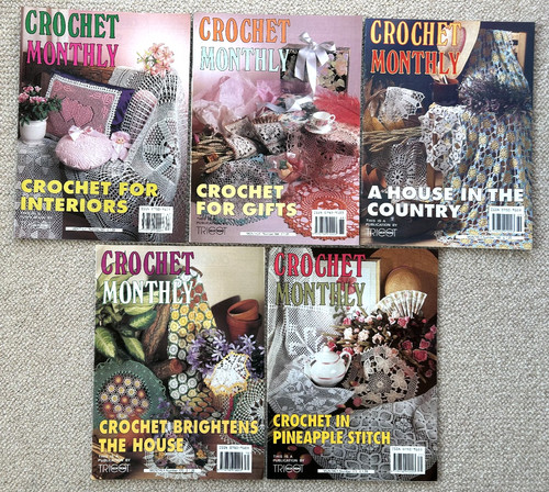 Crochet monthly vintage - x,