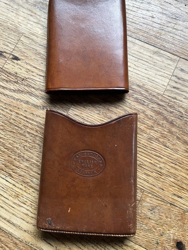 Vintage real saddlers stitched - real,