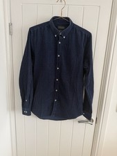 Navy Blue Patterned Zara