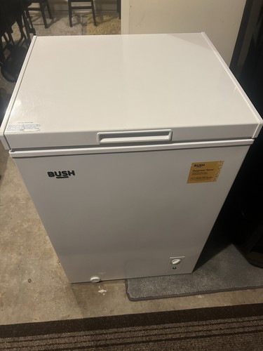 Bush 100l white chest - chest, freezer