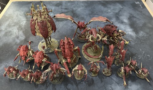 Warhammer 40k tyranid army - warhammer,
