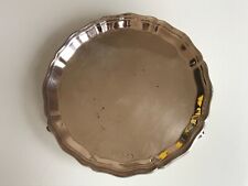 Solid silver hallmarked card tray Sheffield 1964
