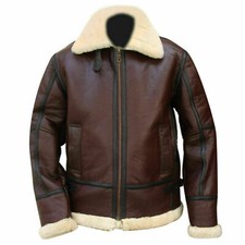 Men real sheepskin leather - men's,