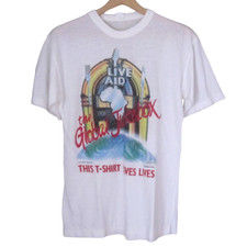 Live Aid 1985 T-Shirt 'I Was There' Wembley Stadium UK Queen Freddie Mercury VG+