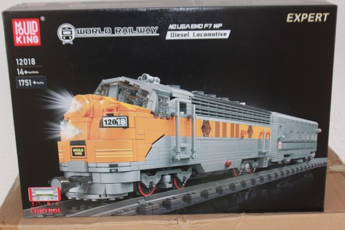 Mould king 12018 emd train - 12018,