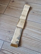 Vintage Gold-Tone Fish Scale