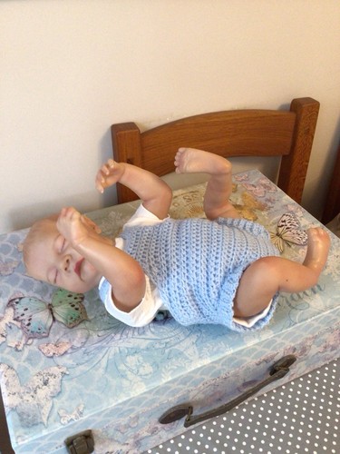 Reborn baby vinyl doll - reborn, like