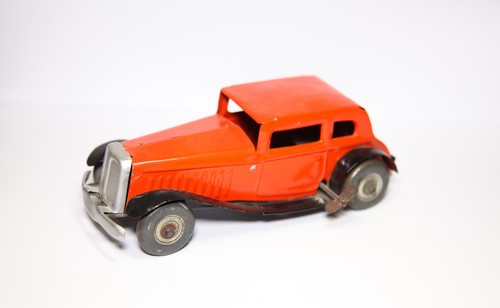 Vintage tinplate clockwork - vintage,